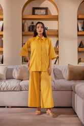Mustard Lawn 2PC Co-ord Set