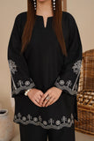 Monochrome Embroidered Cambric 2PC