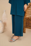 Teal Butter Twill Co-ord Set