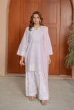 Lavender Embroidered Lawn 3PC