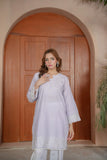 Lavender Embroidered Lawn 3PC