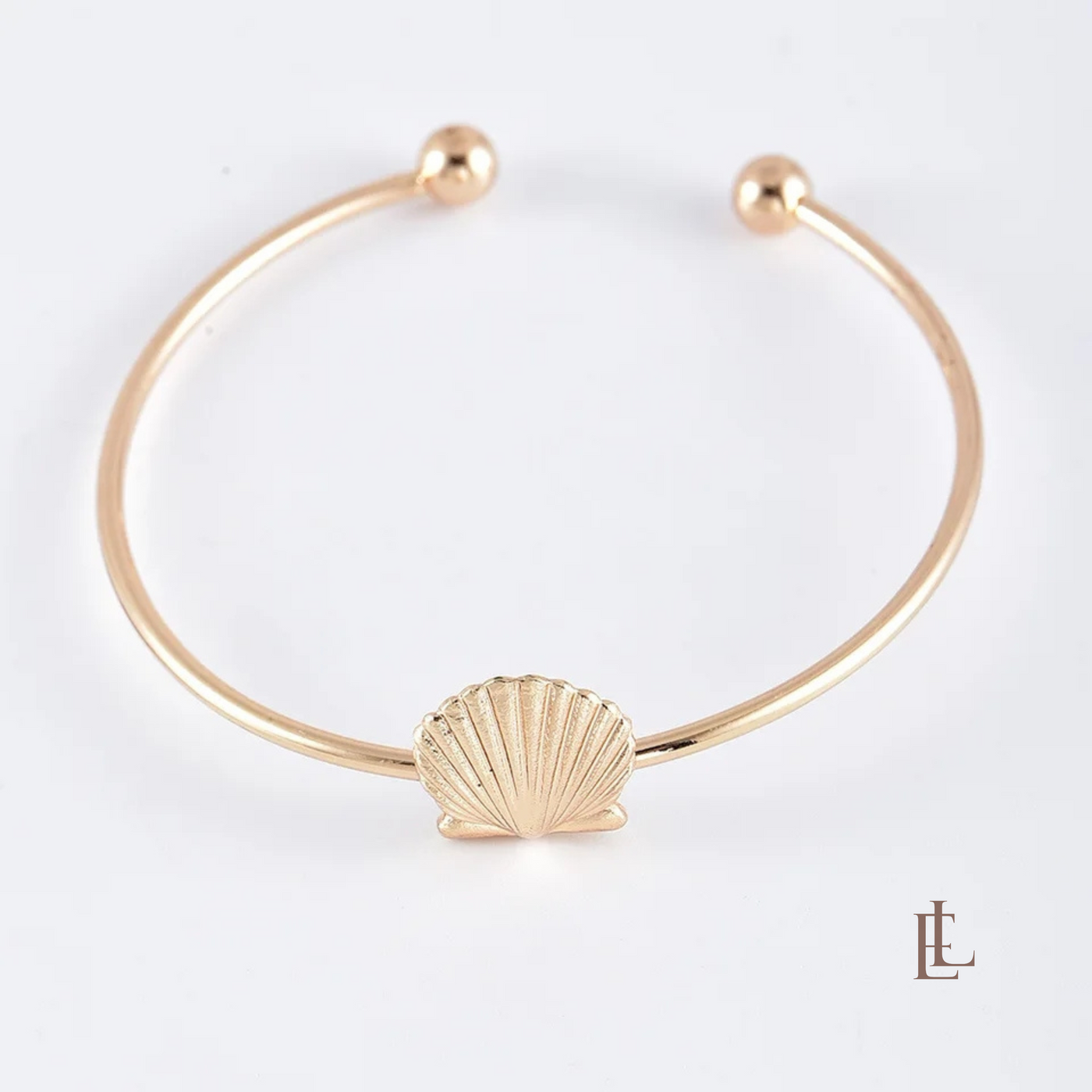 5pcs Summer Splash Gold Color Beach Bracelet Set