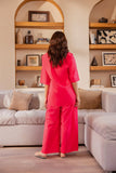 Freedom Pink Lawn 2PC Co-ord Set