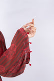 Chic Style Fashion Shrug - Maroon