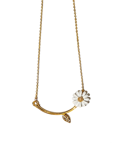 Daisy Flower Necklace